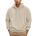 Men's Leisure Hooded Sweater Hoodie Jacquard