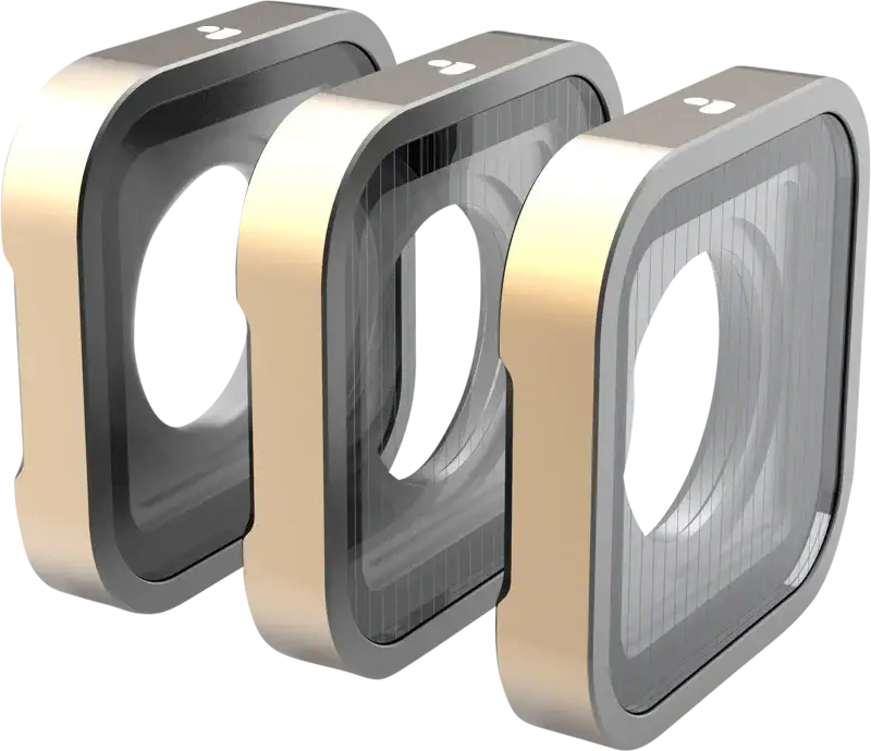 PolarPro GoPro Hero9/10/11/12/13 Fx 3-Pack BlueMorphic, SilverMorphic, Mist