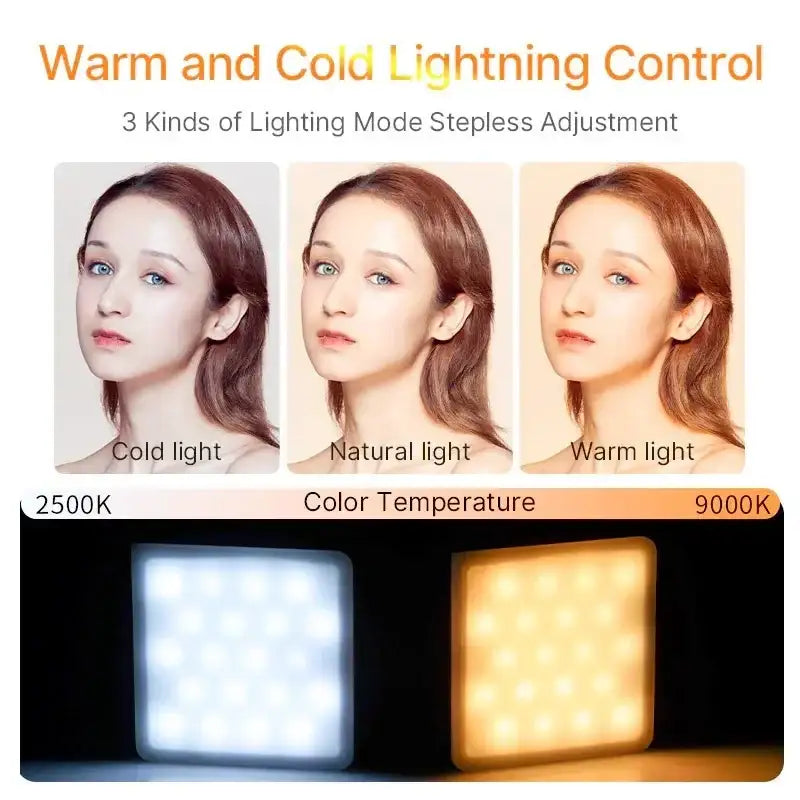 Ulanzi VL49RGB Pro – Kompakt belysning för foto & video med RGB, magnetfäste och full kontroll