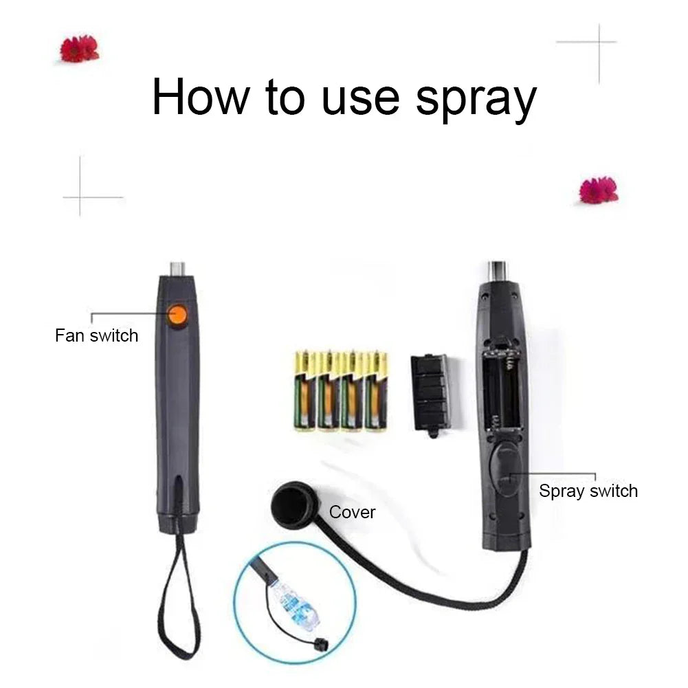 Portable Umbrella with Fan & Misting