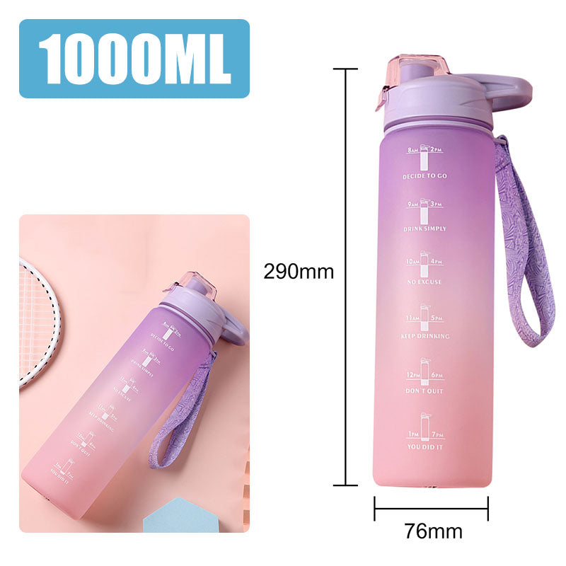 Motivations-Wasserflasche