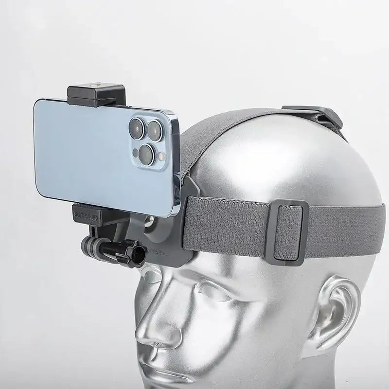 Huvudfäste 360° till GoPro - Elastiskt