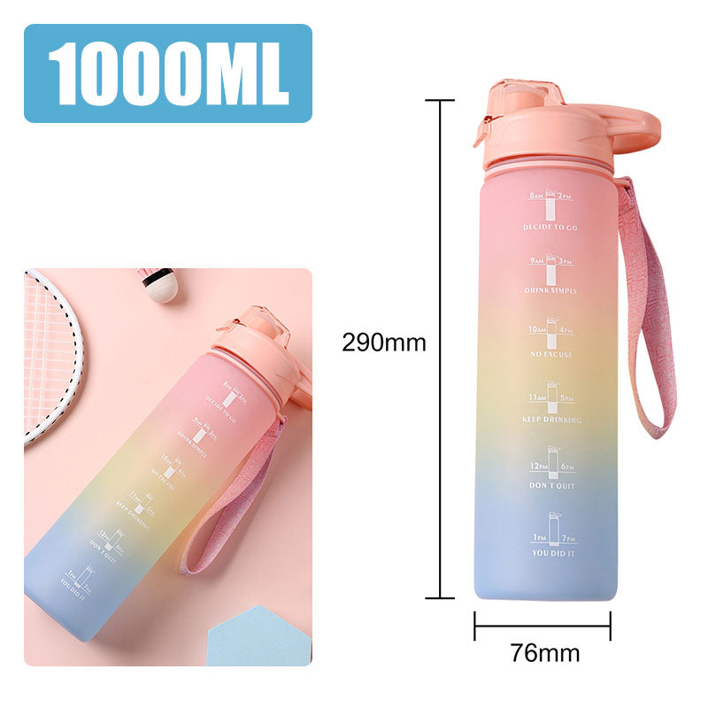 Motivations-Wasserflasche