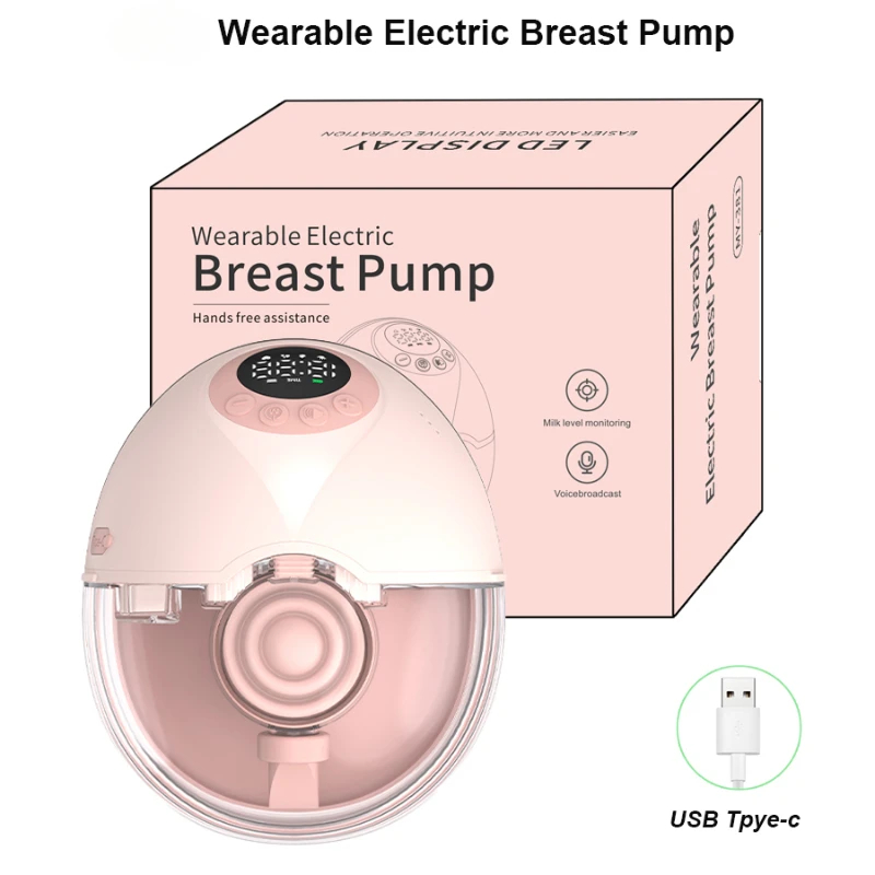 Hands-Free Wearable Electric Breast Pump
