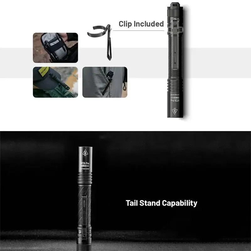 Nitecore MT2A Pro Ficklampa - 1000lm med AA / NL1416R, 1600mAh batteri