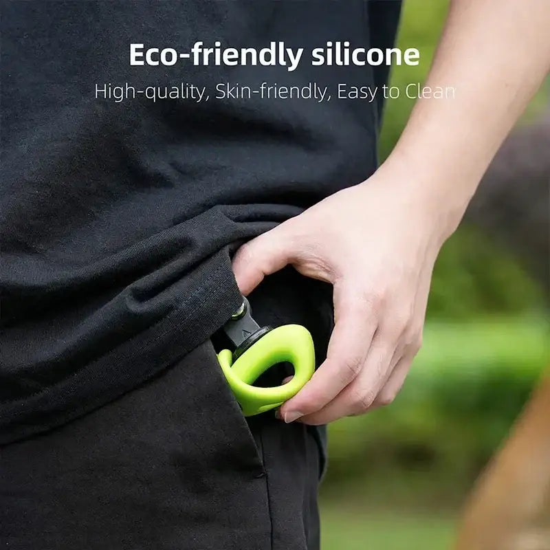 Telesin Flexibelt Silikonfäste 360° till Kamera - Svart