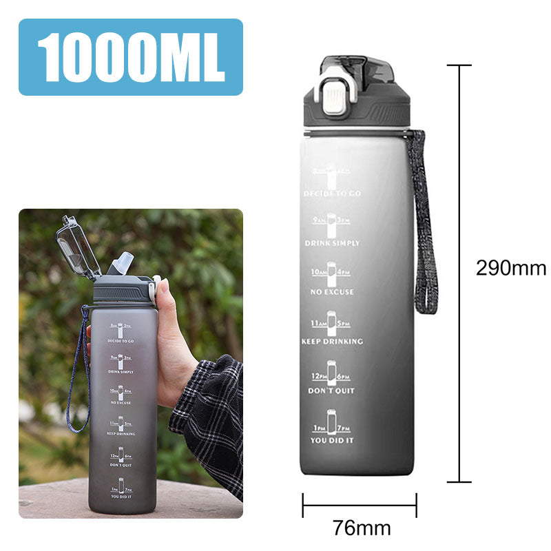 Motivations-Wasserflasche