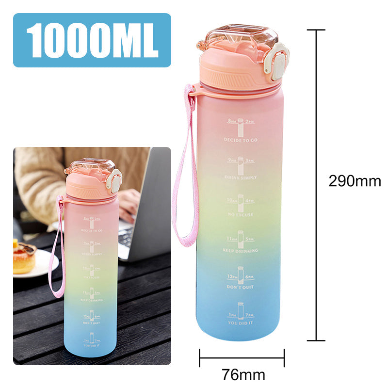 Motivations-Wasserflasche