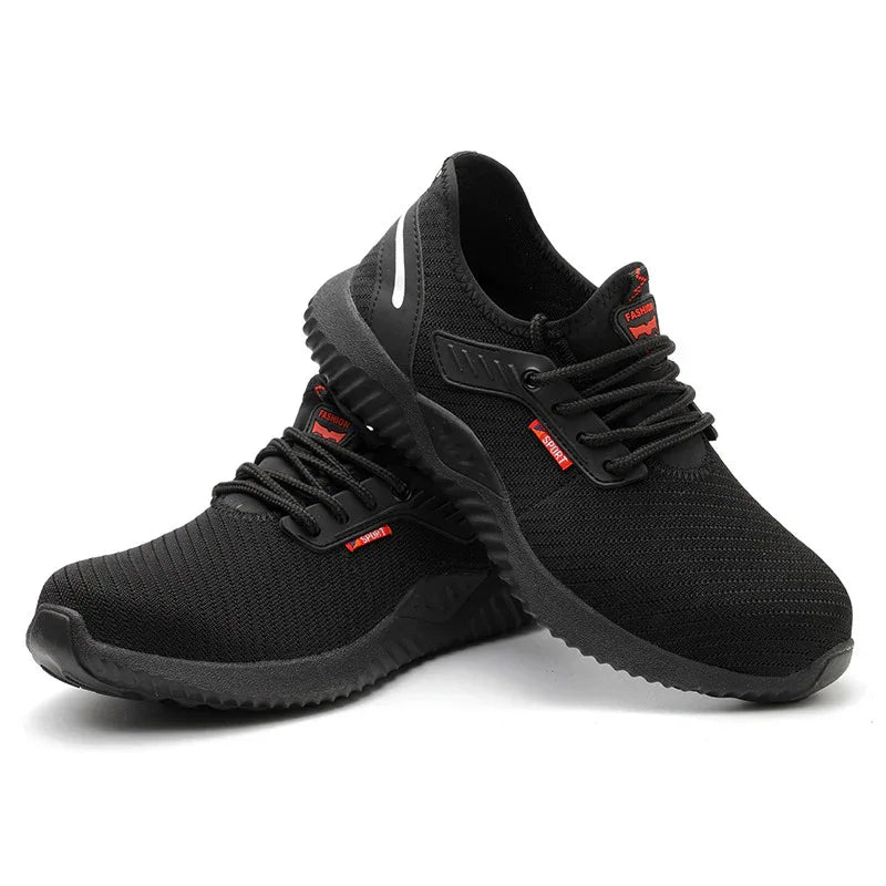 Breathable Safety Shoes Anti-Smashing Work Safety Shoes