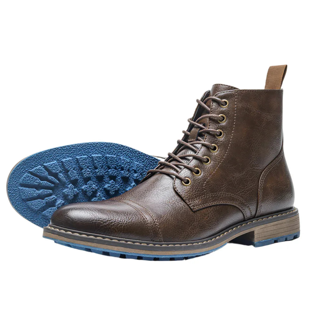 Workwear Shoes, Men's Retro Vintage Martin Boots