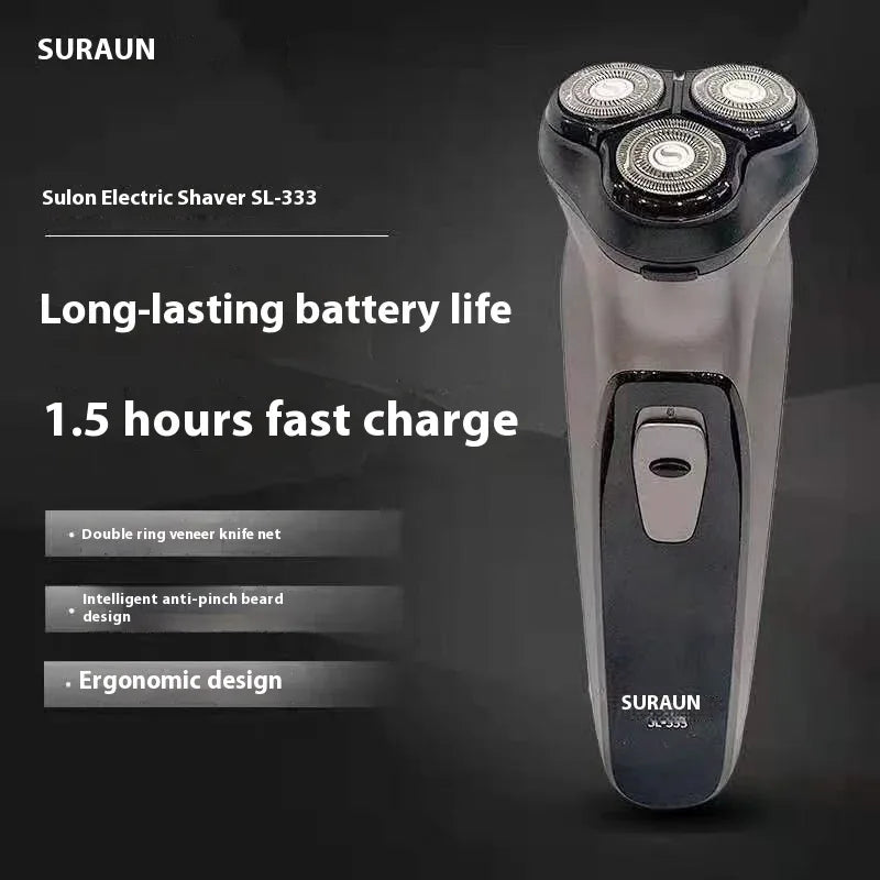 Men's Waterproof Ergonomic Shaver
