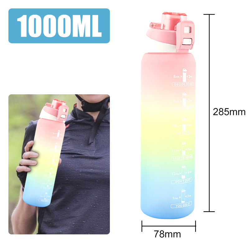 Motivations-Wasserflasche