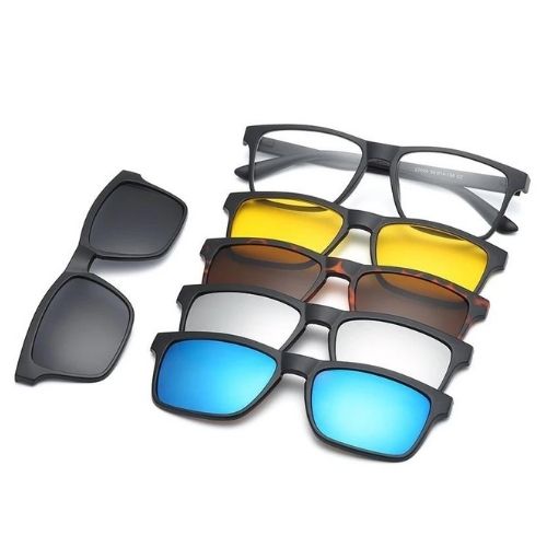 Magnetische Brille