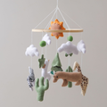 Felt Animal Crib Mobile
