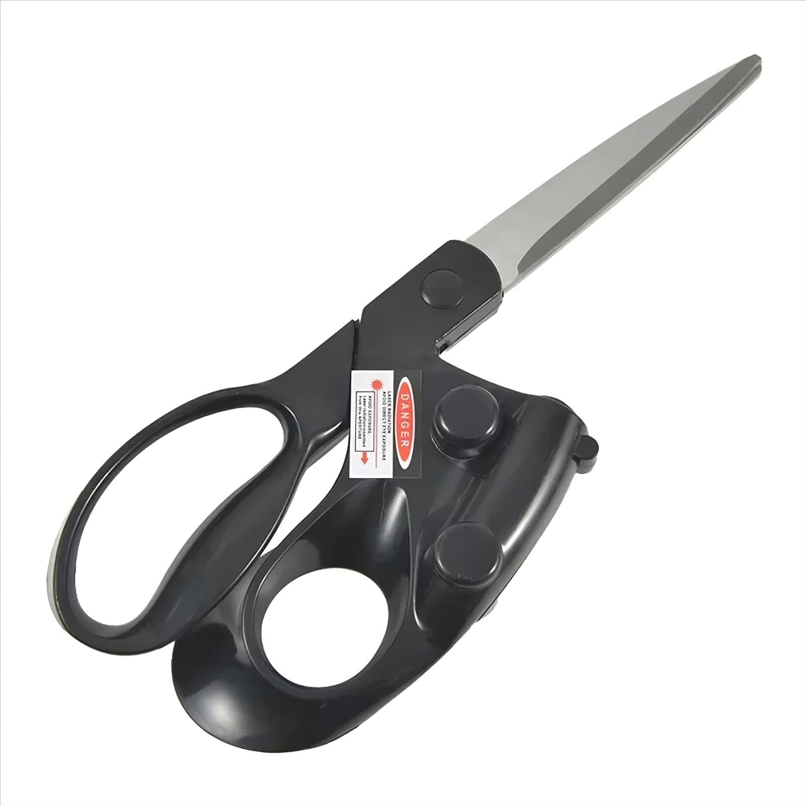 Scissors With Laser
