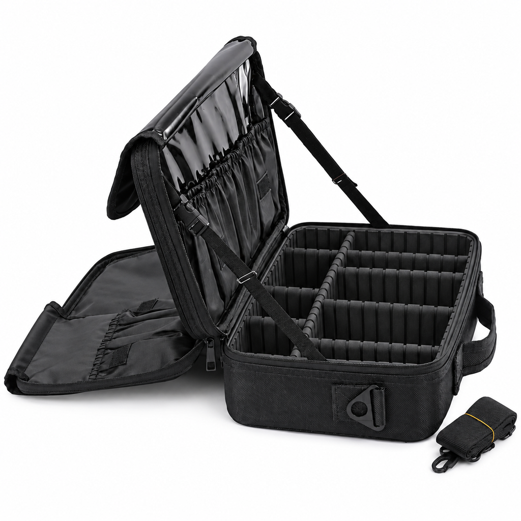 Divided Makeup Travel Case