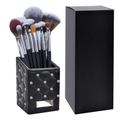 16 Piece Black Makeup Brush Set