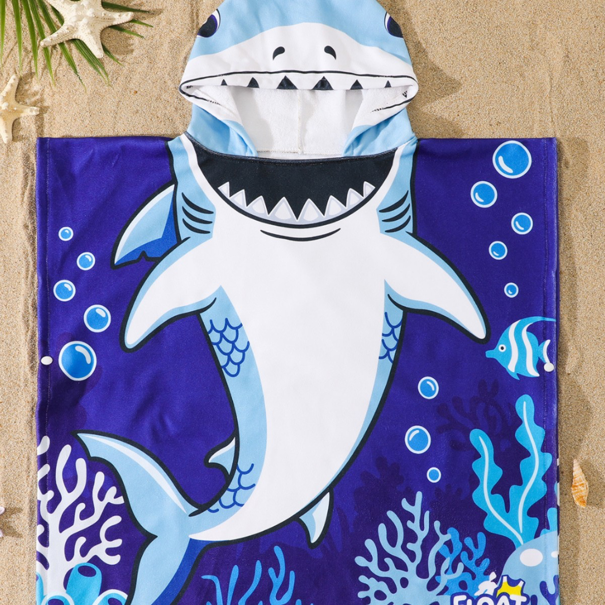 Children's Hooded Beach Towel