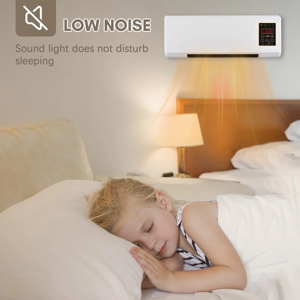 Wall Mounted Heater & Cooling Fan