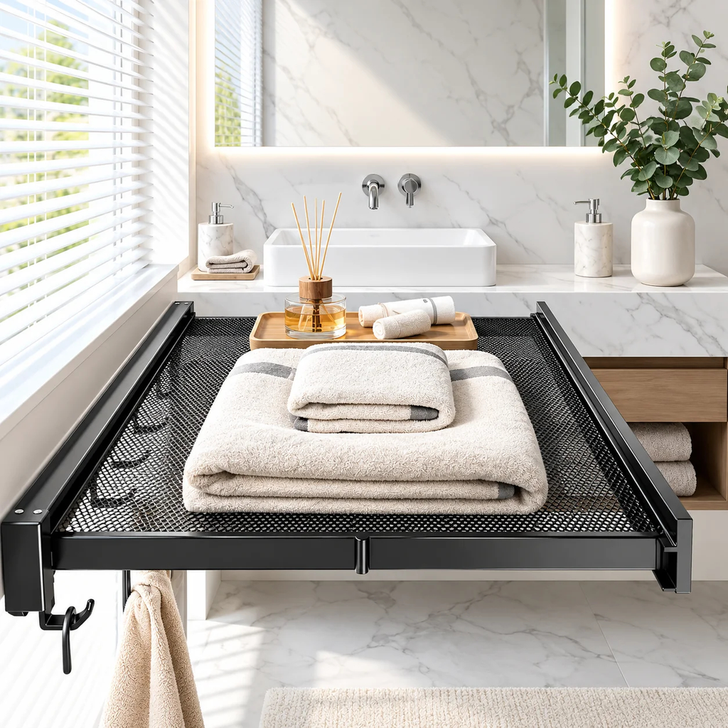 Folding Wall-Mounted Drying Rack