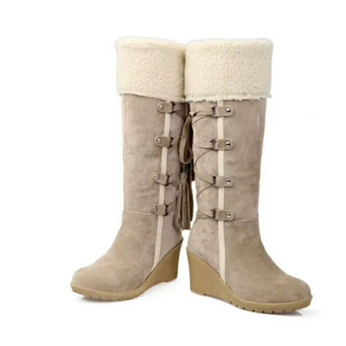 Women's Winter Wedge Boots