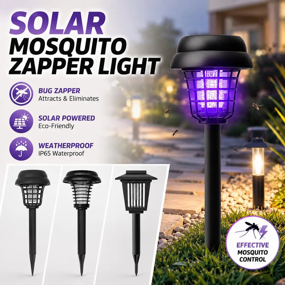 Solar Mosquito Killer Garden Lamp