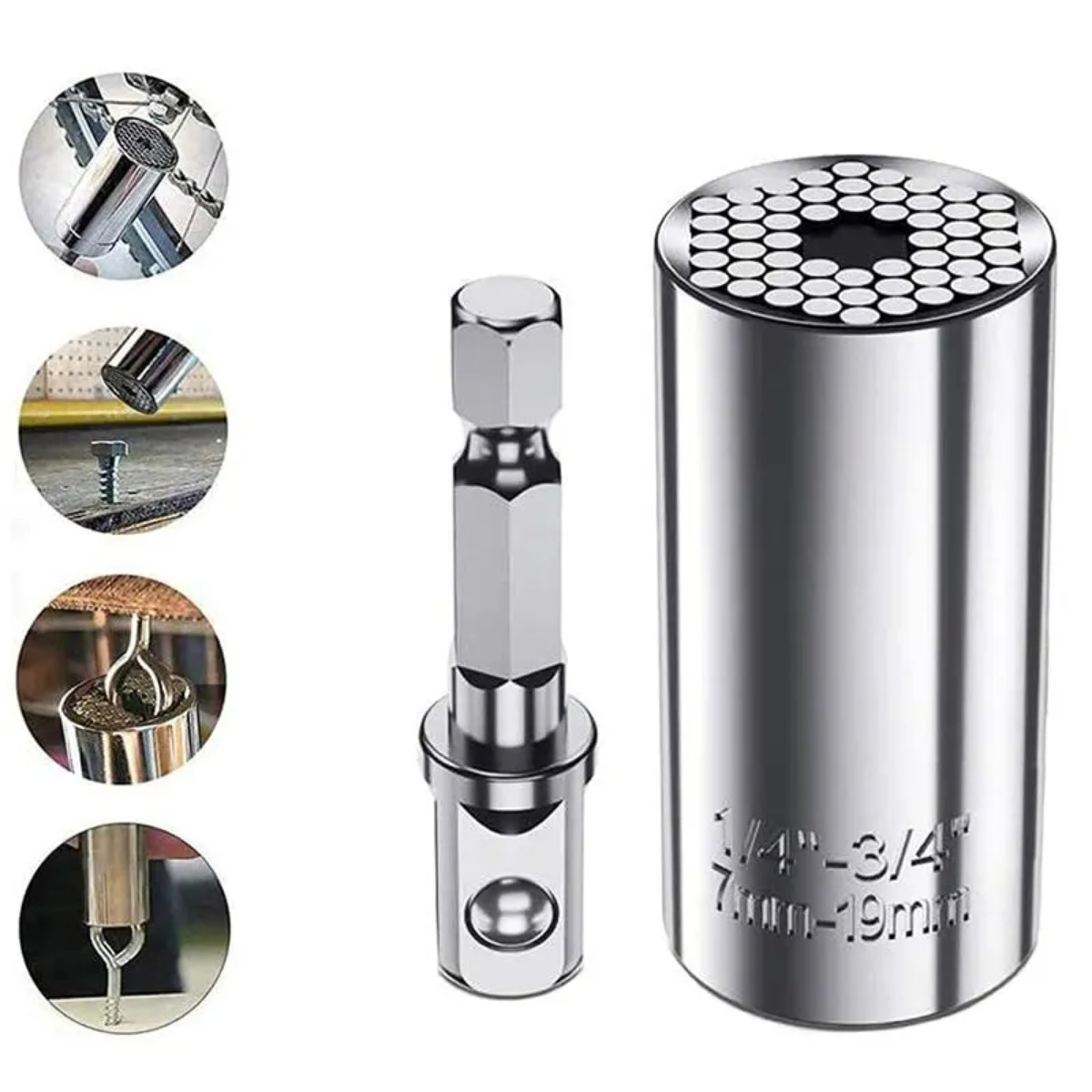 7-19mm Universal Socket Adapter
