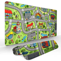 Cartoon City Road Desk Mat