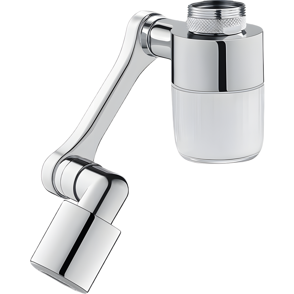 Dual-Outlet Faucet Filter Arm