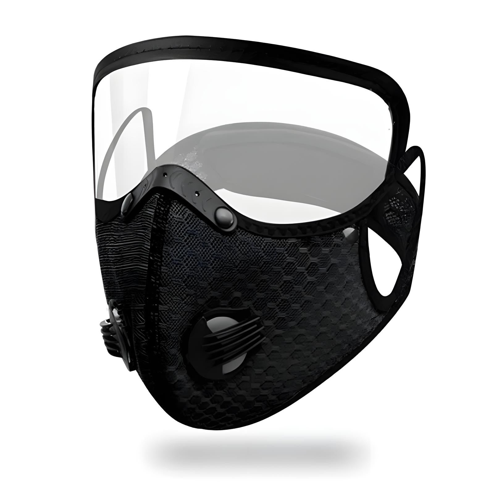 Face Mask with Goggles