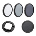 ND-Filter 3-pack till GoPro Hero5/6/7 - ND2 + ND4 + ND8 - Kit