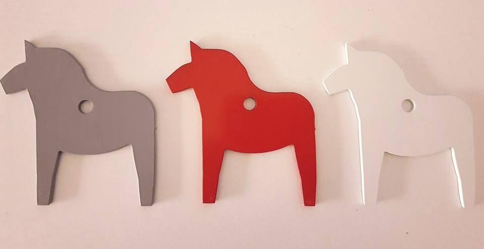 Julgransdekoration - Dalahäst