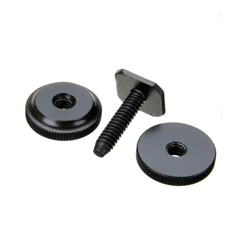 Adapter blixtsko till 1/4" skruv, Cold Shoe - Aluminium