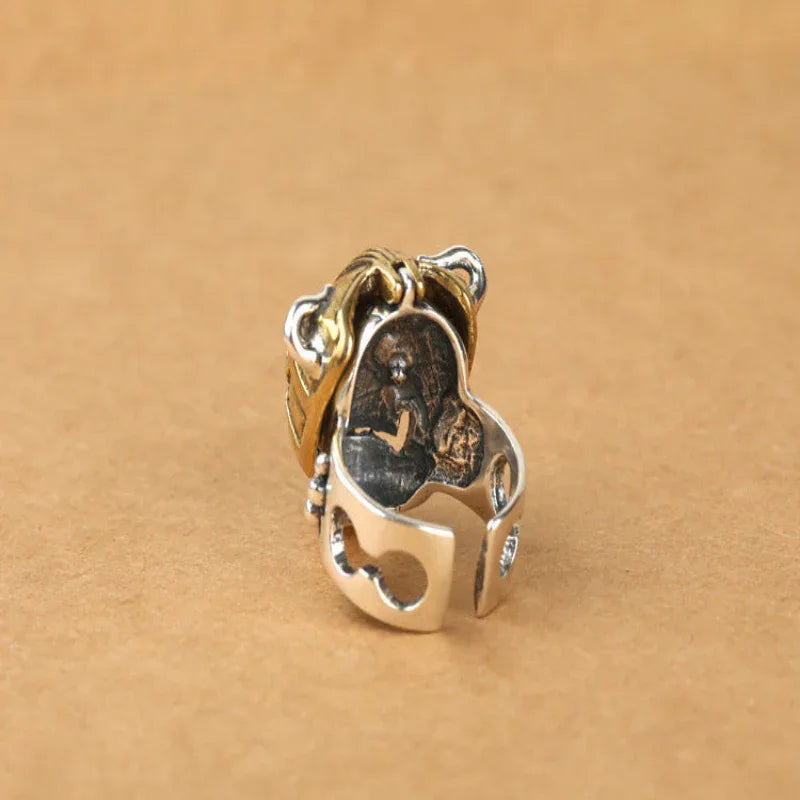 Men's Fashion Personality Gladiator Helmet Ring