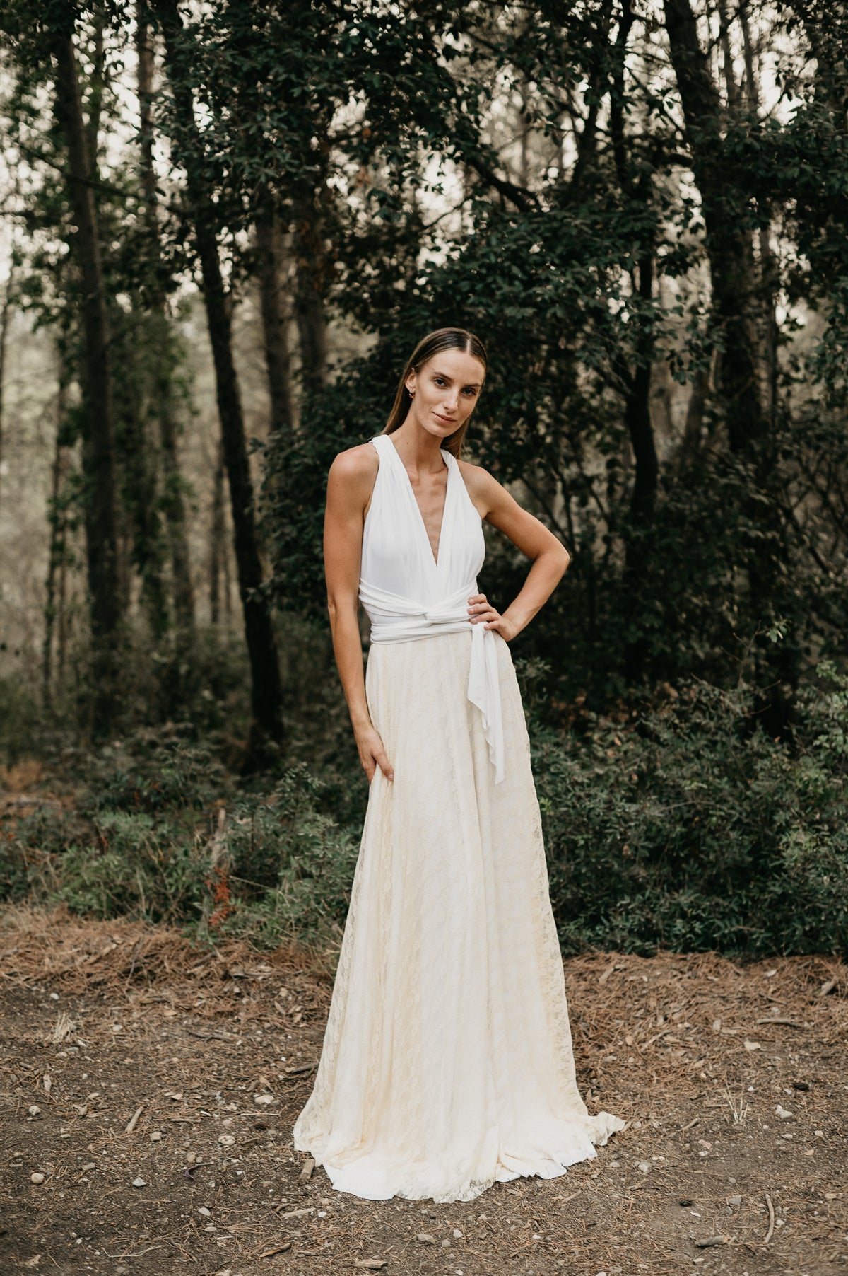 BLONDE OVERSKIRT