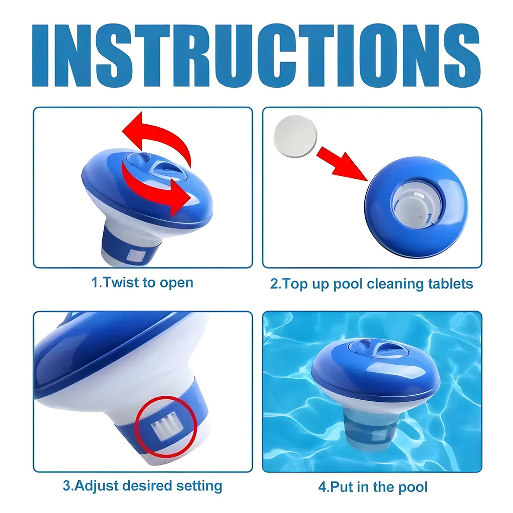 Adjustable Pool Tablet Floater