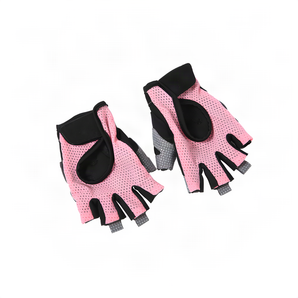 Padded Half-Finger Workout Gloves
