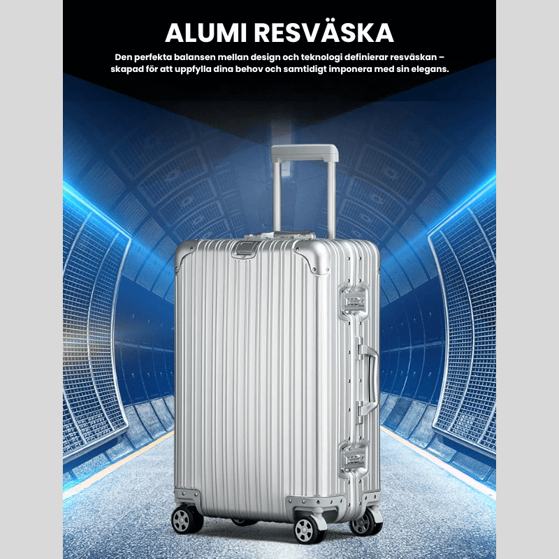 Alumi Resväska i Aluminium
