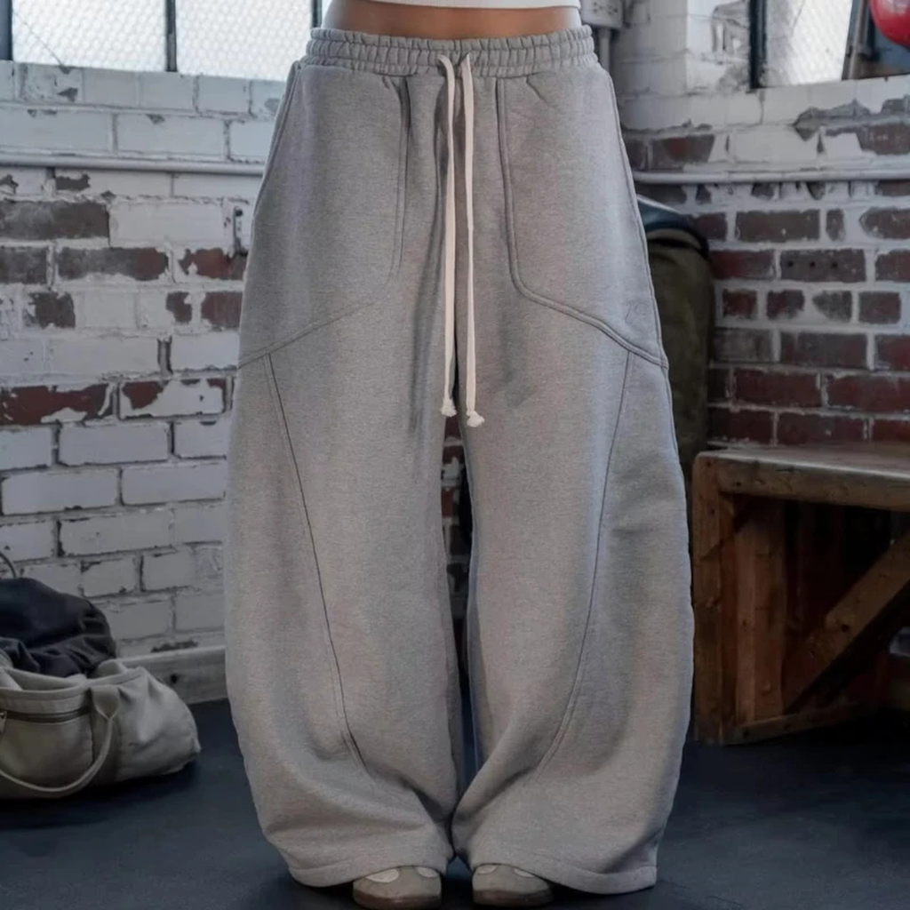Relaxed Wide-Leg Sweatpants