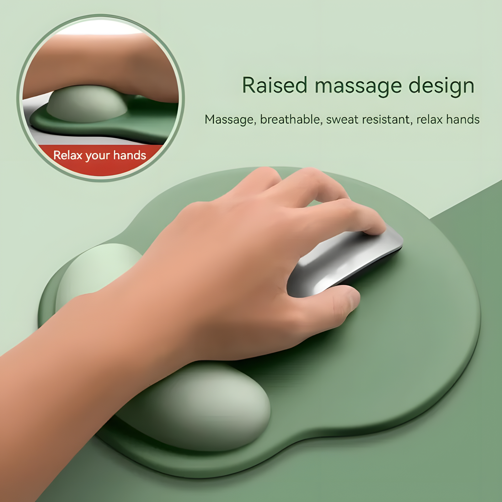 Gradient Mouse Pad Wrist Rest