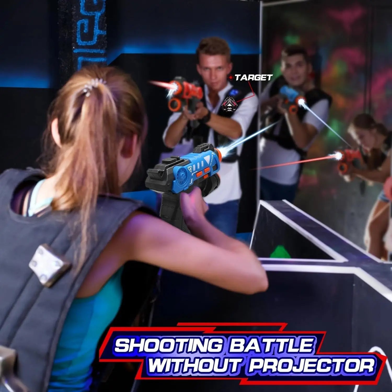 Projector Shooting Game