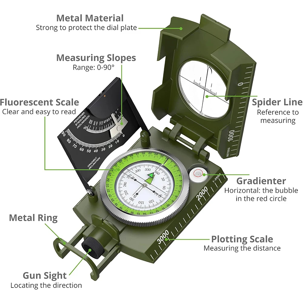 Outdoor Camping Compass