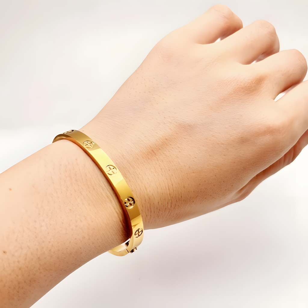 Titanium Steel Cuff Bracelet