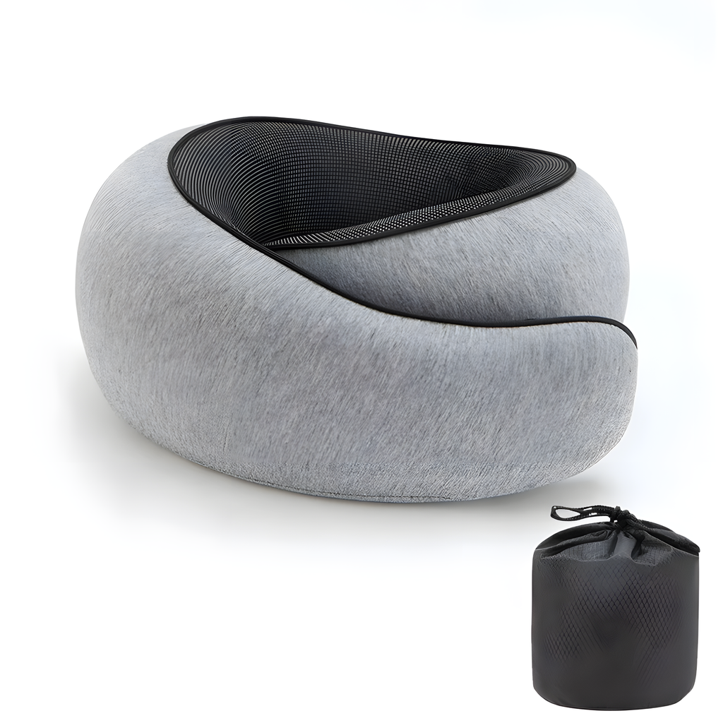 Travel Neck Pillow with Storage Bag