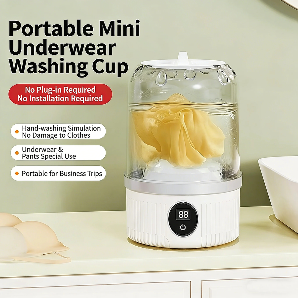 Mini Portable Washing Machine