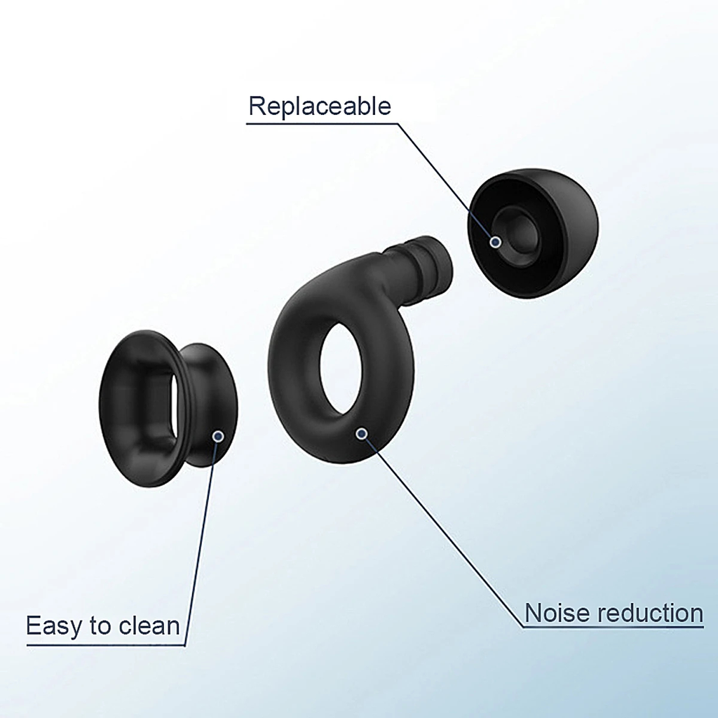 Noise-Reducing Earplugs with Case