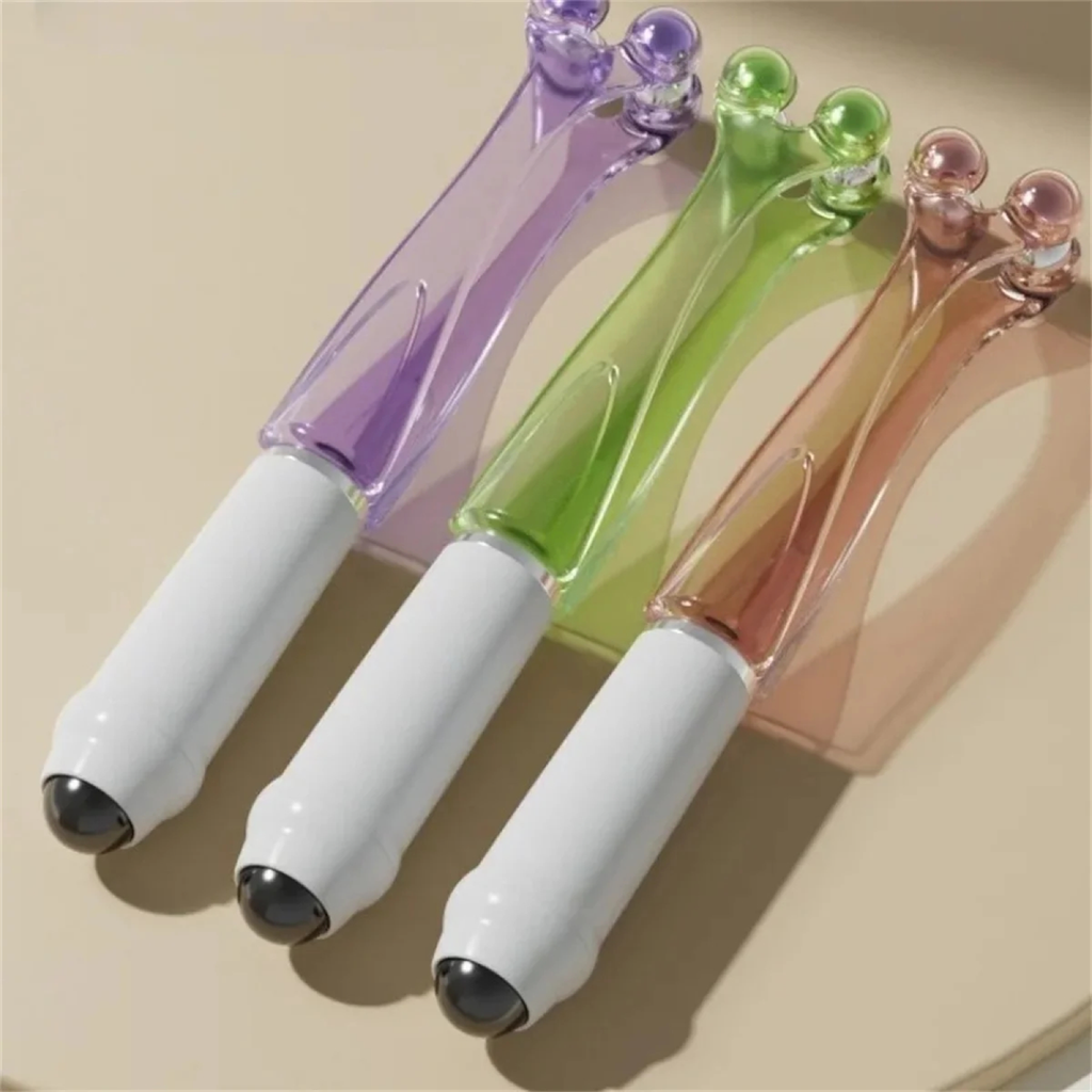 Dual-Roller Finger Massage Wand