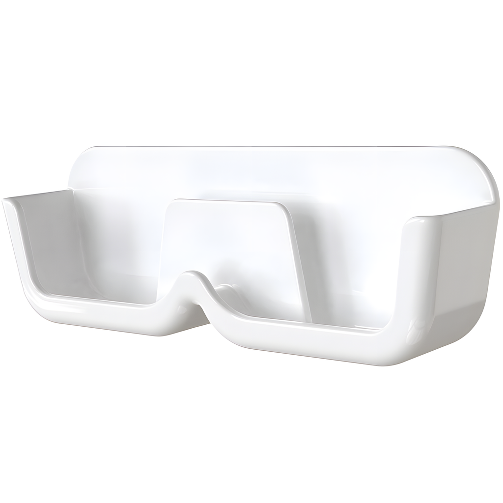 Wall Mounted Eyeglass Holder Shelf