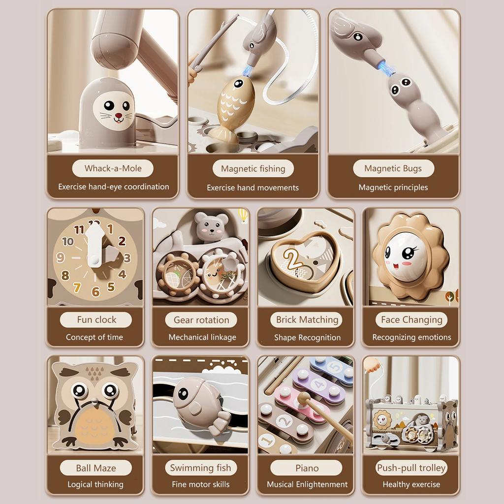 Owl Activity Toy Box