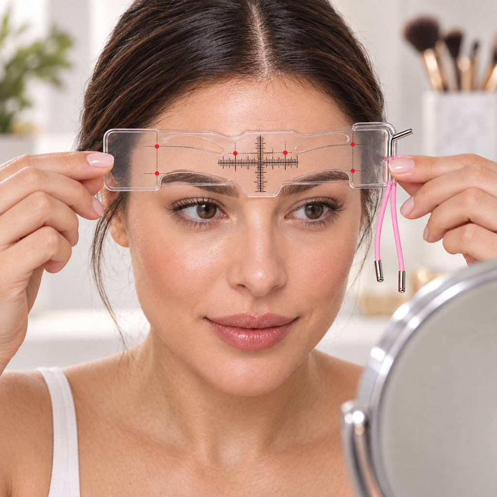 Reusable Eyebrow Stencil Card